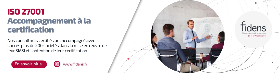 Accompagnement aux certifications ISO 27001